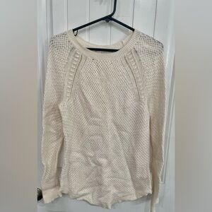 Loft Cream Knit Sweater